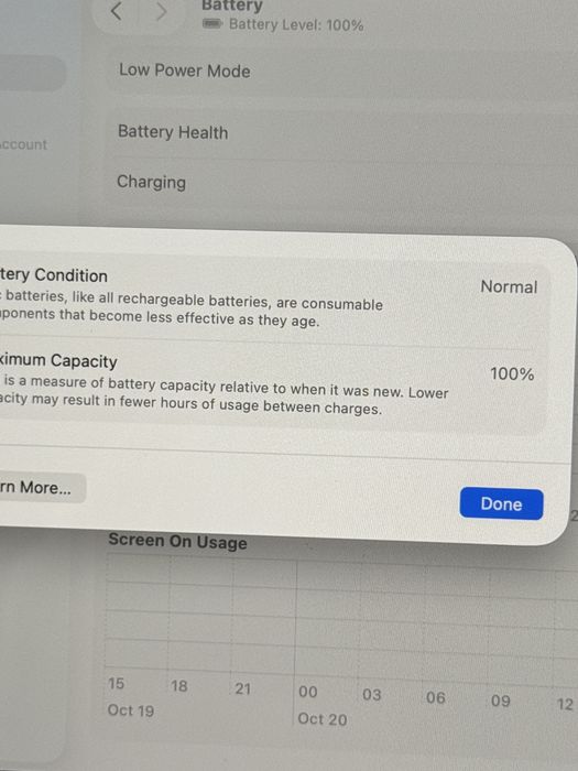 MacBook Air M4 13”  256gb/16gb 100% baterie