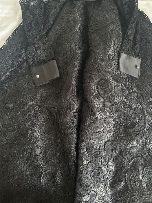 Шикарное вечернее платье чёрного цвета в пол