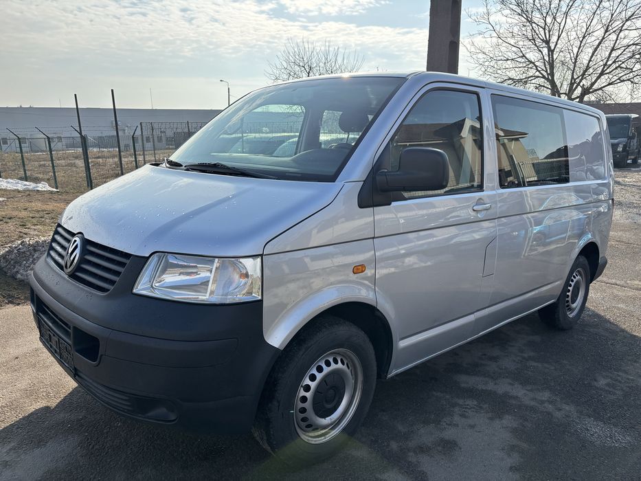 Vw t5 1.9 tdi cabina dubla  posibilitate rate