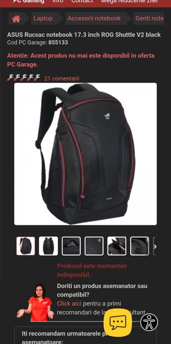 Asus rog mare ca nou