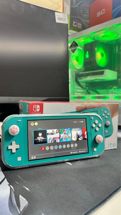 Прошитая Nintendo Switch Lite с играми, Kefir 256 Gb памяти