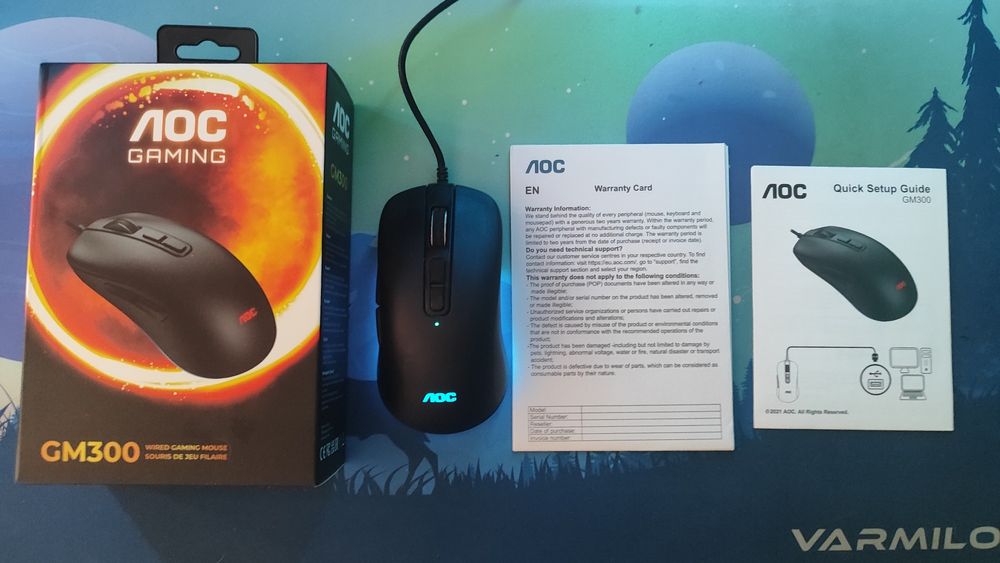 Игровая мышь AOC gm300В