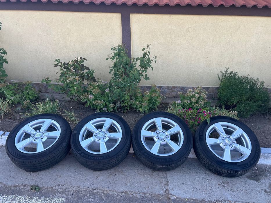 Jante Seat 5x112 + Anvelope Michelin Primacy 5