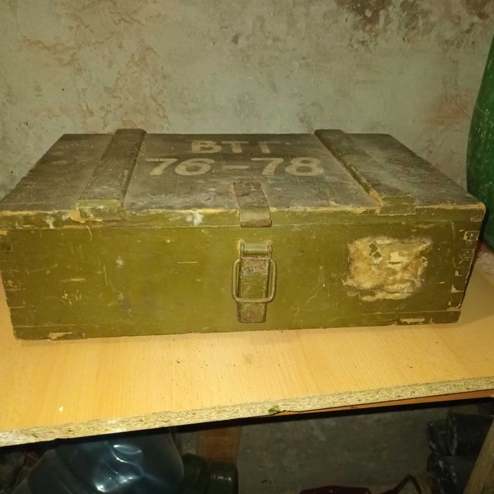 сандък голям военен