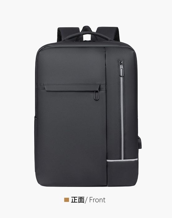 Мужской рюкзак для ноутбука минимальстичный стильный водонепроницаемый