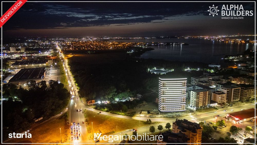 #Tomis Tower: 2 camere în bloc nou finalizat · Încălzire în pardoseală