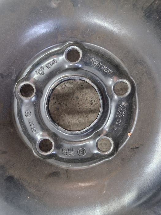 16" 4 бр. Железни джанти 5х112