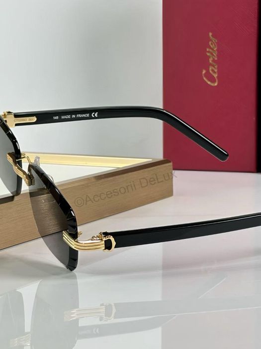 Ochelari de Soare Cartier CT0286S Noi Full Box Photochromic Lens Verificare Colet
