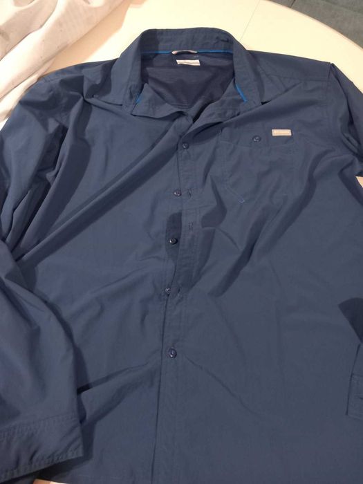 Мъжки туристически ризи Under Armour (2XL) и Columbia (2XT) – Уголемени макси модели