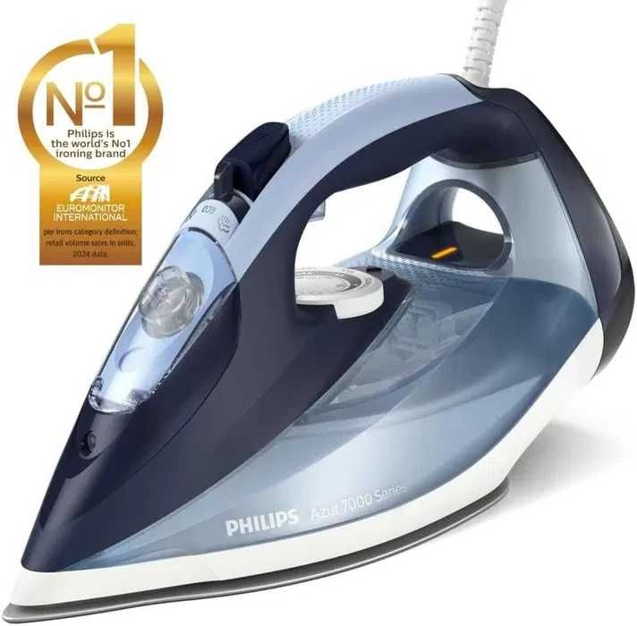 Philips azure Серия 7000HV парна ютия, тъмносиньо