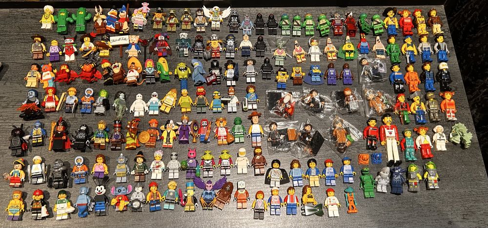 Лего фигурки по разным сериям