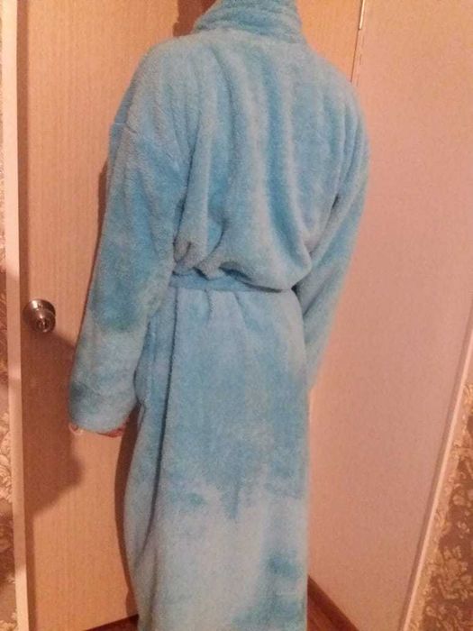 халат женский махровый теплый