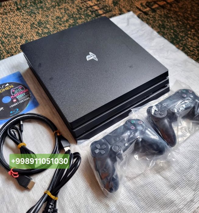 PlayStation 4 pro 1 TB 4kUltraHd GoldHen