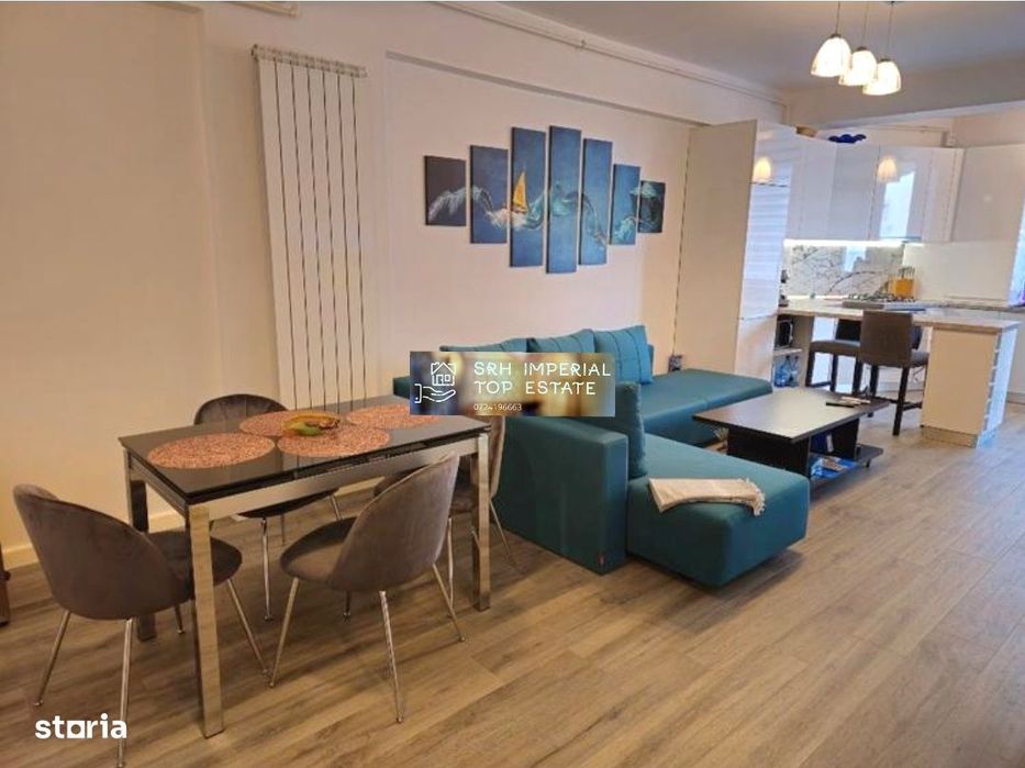 Apartament 2 camere Stefan Building Azimuth Vedere laterală la mare