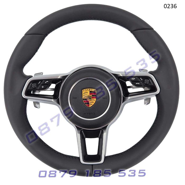 Спортен волан сива бленда Porsche 911 718 Panamera Macan Cayenne порше