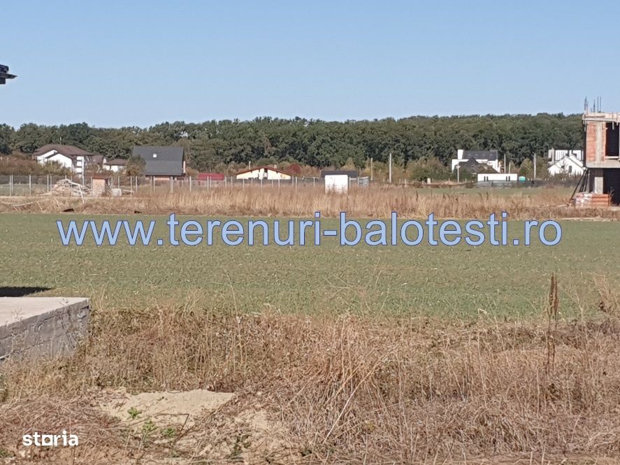 Vanzare teren langa padure,drum amenajat,case noi ,620 mp,26500 E