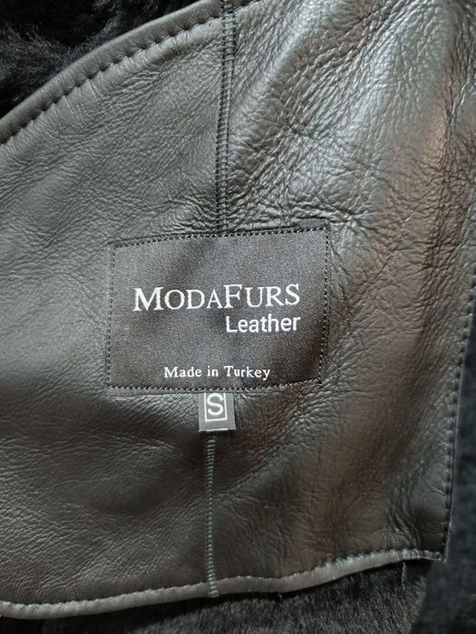 Кожаная дубленка Турция