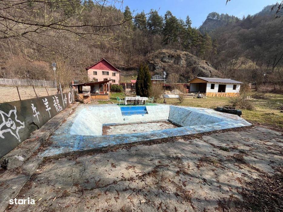 Teren SUPERB - 470 mp - pe malul Lotrului, Brezoi, Valcea