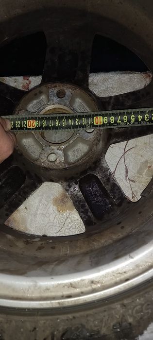 5 jante originale chevrolet aveo, prindere 4x100, R15