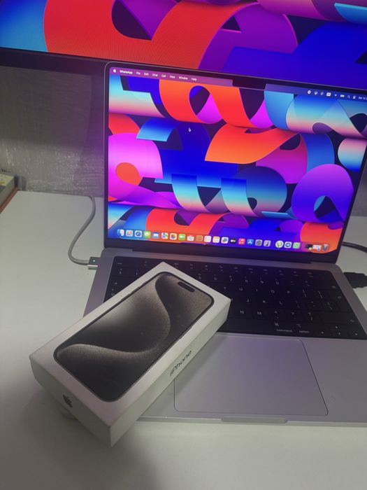 iPhone 15 Pro 128 GB Natural Titanium | Идеальное состояние