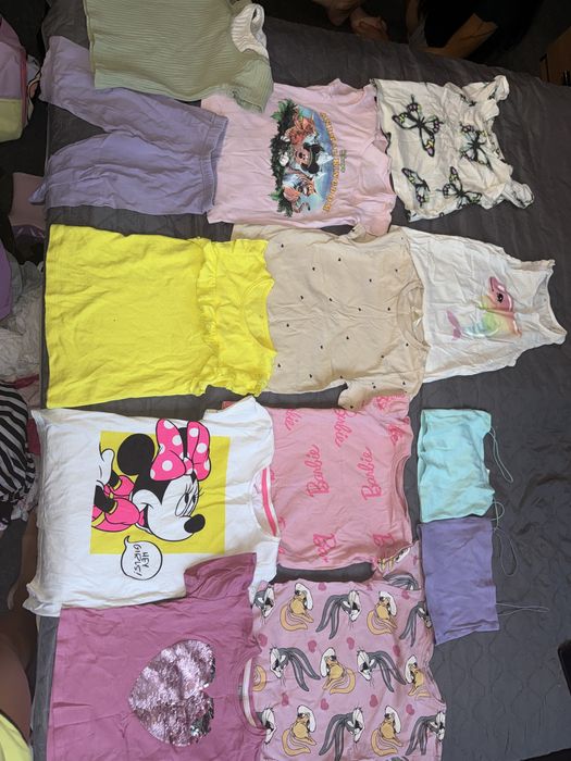 Лот летни дрехи и дандали 116 р 30-31н