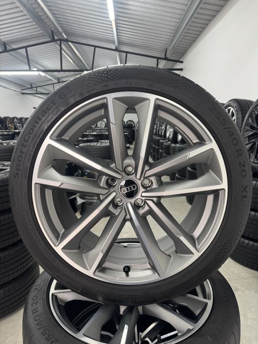Jante Audi A6 A7 R20 C8 S7 Originale Q7 Q5  Continental 44/2023 vara