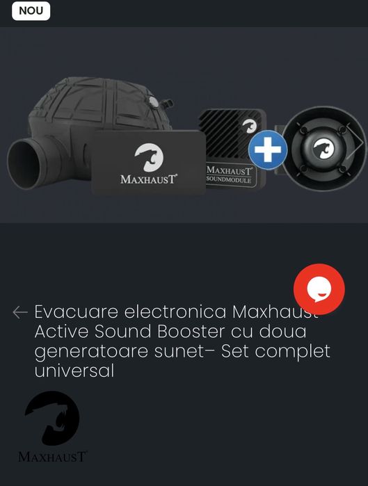 Set full maxhaust (boxe evacuare)