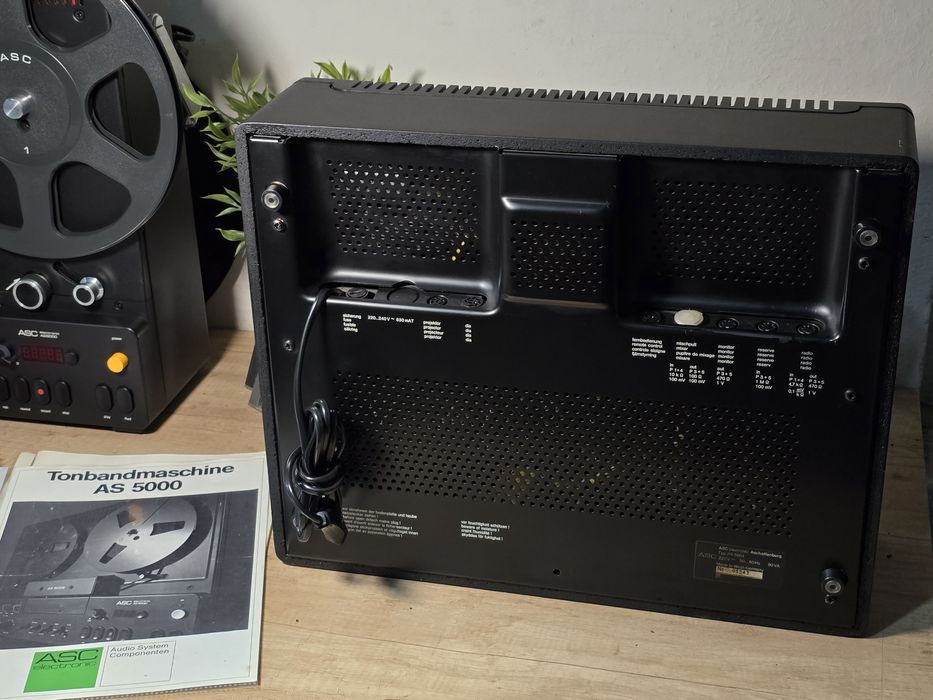 Magnetofon BRAUN ASC AS-5004, 3head, vintage hi-fi audio