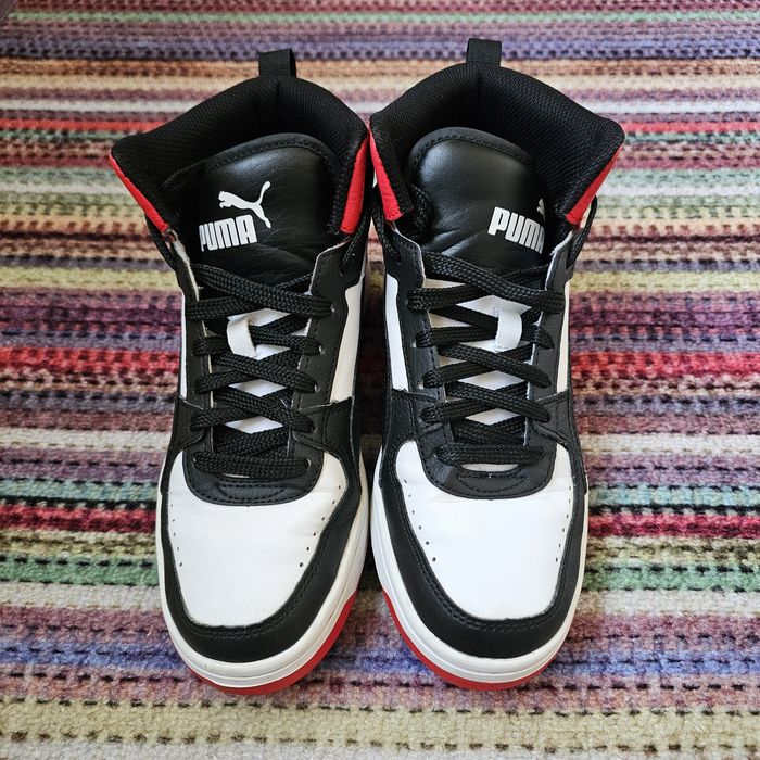 Pantofi sport mid-cut de piele ecologica PUMARebound JOY, 37