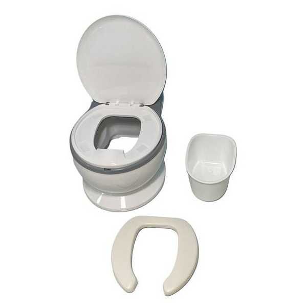 Обучително гърне за деца Mercado Trade, Със звук, Бял