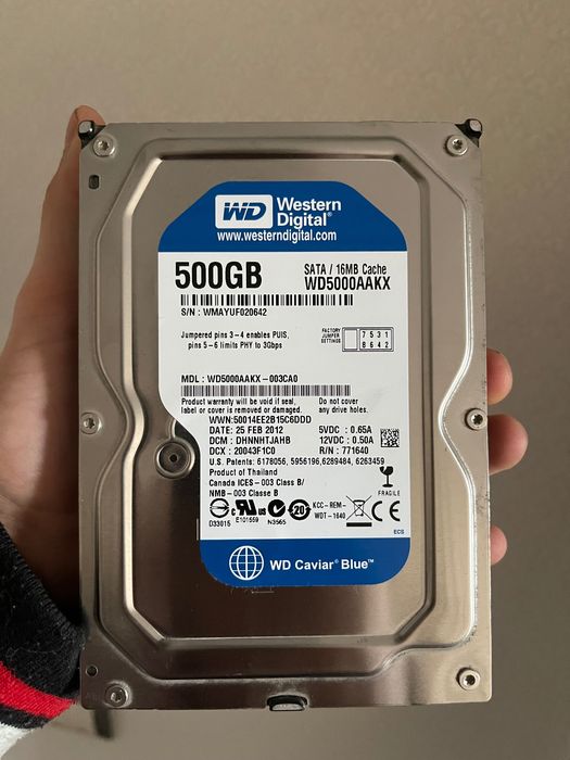 Жесткий диск Toshiba/WD