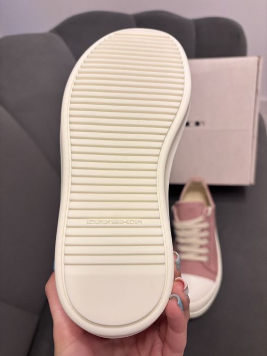 Rick Owens Rammones Low Pink Marimea 38 /2 perechi disponibile