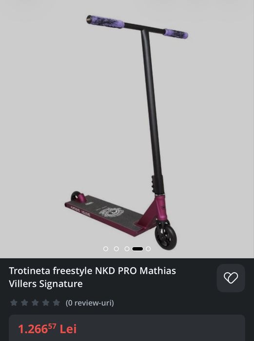 Trotineta NKD MV PRO SIGNATURE LIMITED EDITON noua sigilata !