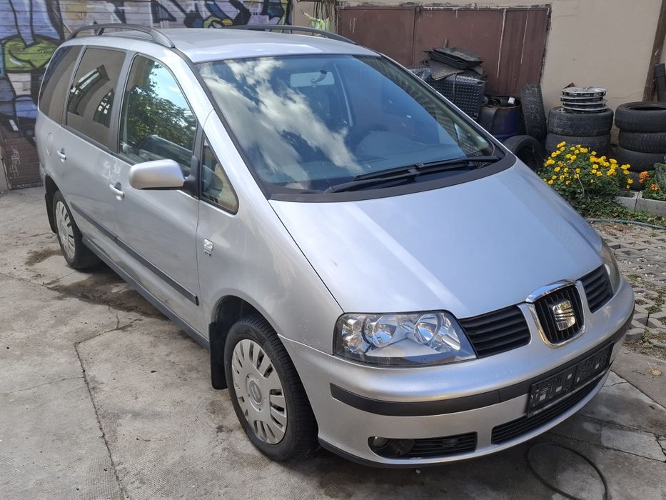 Seat Alhambra Anul 2008 1.9 tdi 116cp 7 locuri Carlig  Bvk