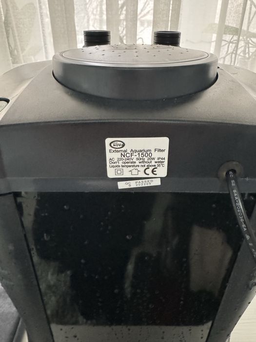 Filtru extern acvariu Aqua Nova NCF 1500