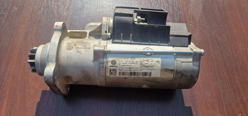 Стартер  двигателя shacman Подходит двигатель Weichai WP10, WP12 WD615