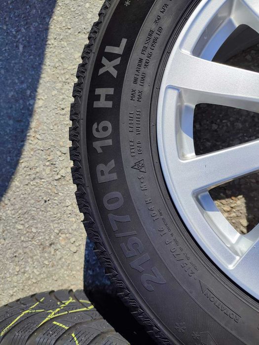 234 - 4бр. Алуминиеви джанти 16'' 5x108 с гуми 215/70R16 Opel