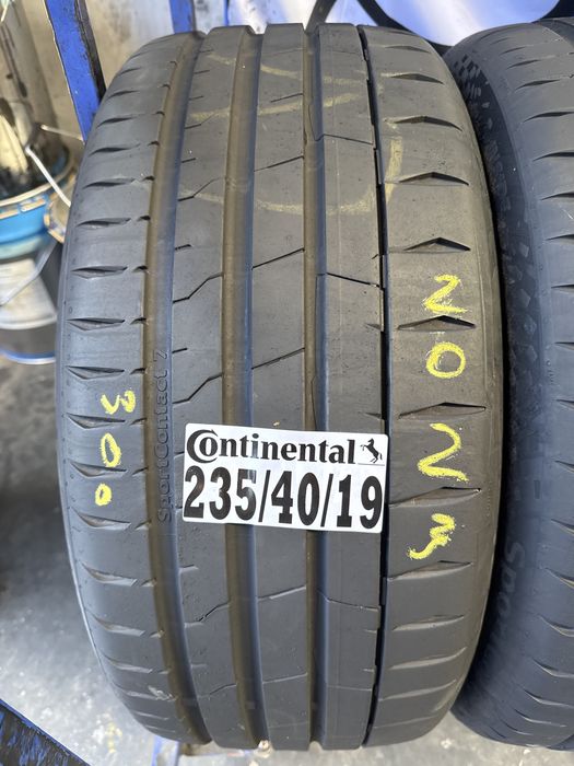 235/40/19 Continental