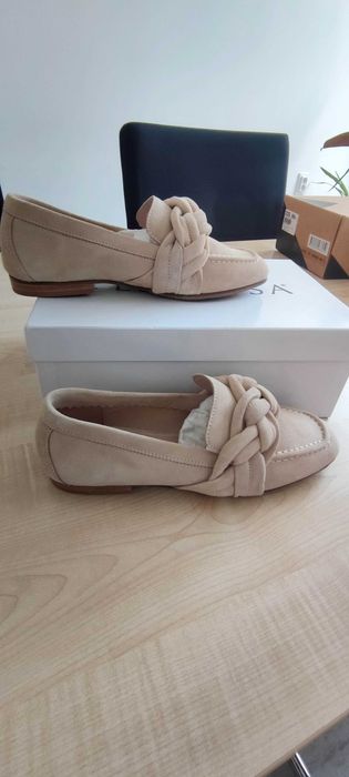 MOA MASTER OF ARTS луксозни кожени кецове, чисто нови с кутия