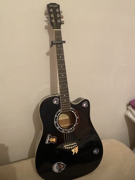 Гитара  адасио черный