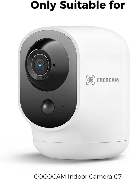 Охранителна камера COCOCAM ZY-C7, Wi-Fi, въртяща се, презареждаща се, Full HD 1080P, нощно виждане