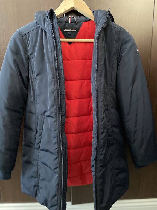 Geaca fete, bleumarin, foarte calduroasa