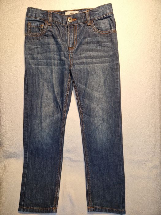 6-7г 122см Спортен Панталон Долница Блуза дълъг ръкав Комплект Дънки