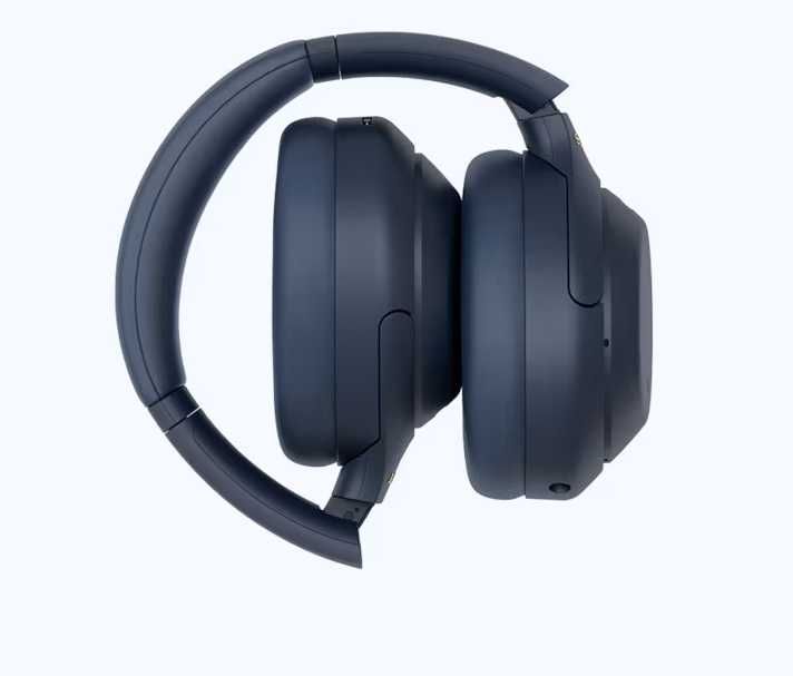 NOU - Casti Over the Ear Sony WH-1000XM4B, Wireless, Bluetooth, Noise cancelling, Microfon, Albastru Moonlit