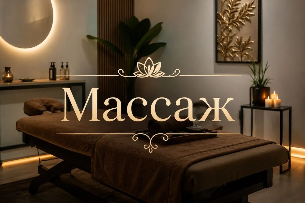 Классический массаж у себя в уютном кабинете