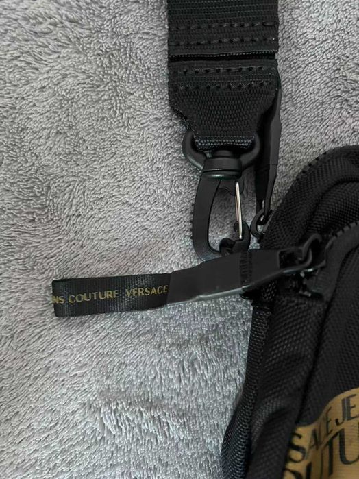 VERSACE JEANS COUTURE luda мъжка чанта през рамо / кръст нова без забележка
