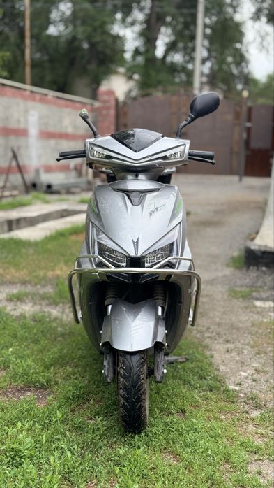 Мопед м8 серый цвет