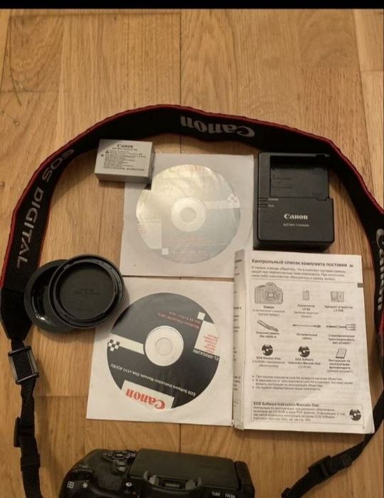 Canon 600D 3 batareyka yangi