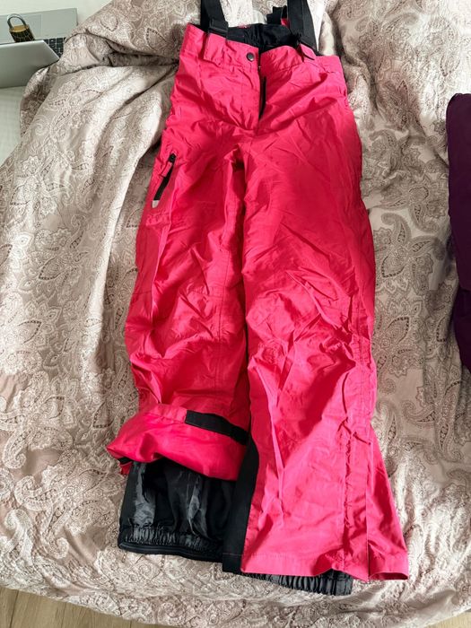 Pantaloni pentru ski cu bretele, marimea146-152, 10-13ani