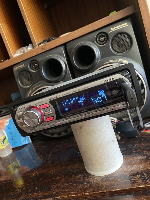 SONY CDX-GT610U - РЕТРО МОДЕЛ- USB, Aux, CD mp3 плеър за кола сд радио